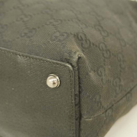 Gucci GG Canvas Tote Bag 120840, Black, Women's - Picture 6 of 14